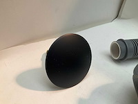 Brauer black edition badvulcombinatie via overloop mat zwart - afbeelding 6 van  7