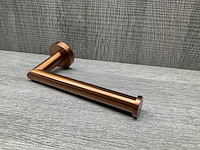 Brauer copper edition geborsteld koper pvd toiletrolhouder - afbeelding 2 van  6