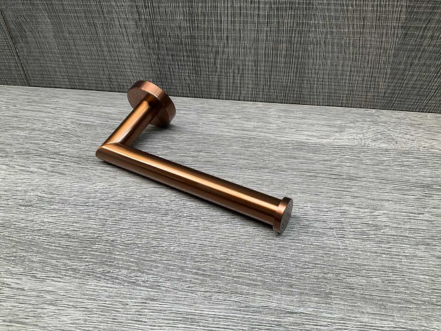 Brauer copper edition geborsteld koper pvd toiletrolhouder - afbeelding 4 van  6