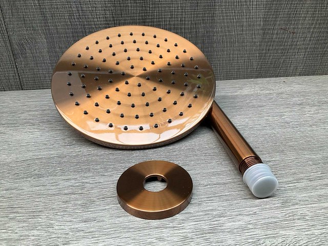 Brauer copper edition pvd regendouche 20cm met plafondarm 20cm - afbeelding 2 van  8