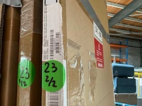 Brauer create pendel deur glasplaten easy clean 120x200cm - afbeelding 2 van  2