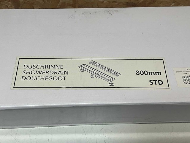 Brauer douchedrain 800mm - afbeelding 3 van  4