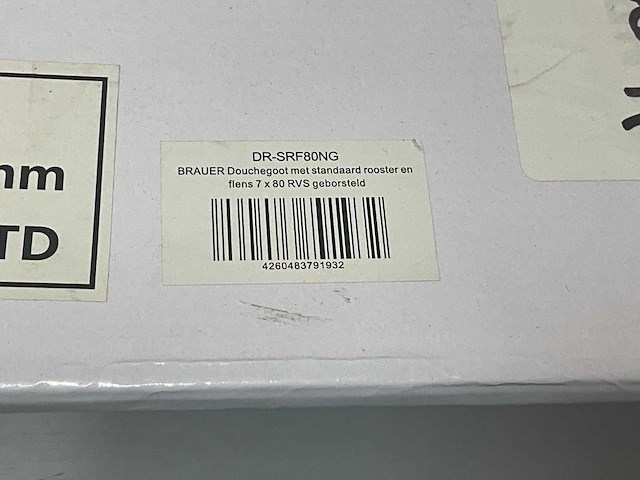 Brauer douchedrain 800mm - afbeelding 4 van  4