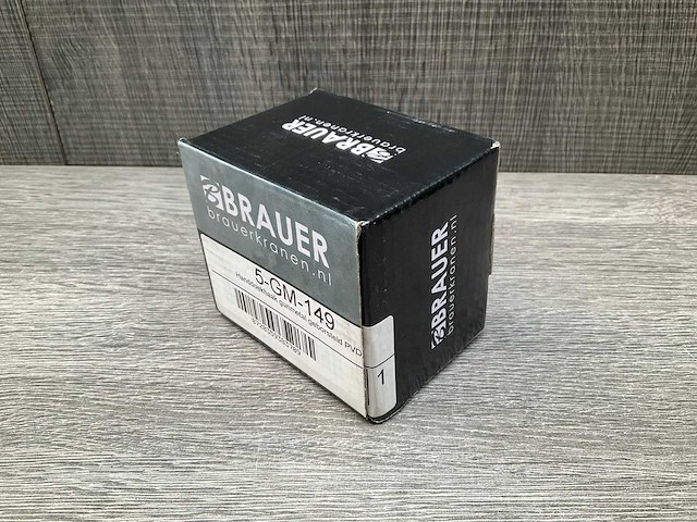 Brauer gunmetal edition handdoekhaak pvd - afbeelding 5 van  5