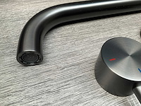 Brauer gunmetal edition inbouw wastafelkraan met inbouwdeel pvd 5-gm-004 - afbeelding 2 van  10