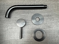 Brauer gunmetal edition inbouw wastafelkraan met inbouwdeel pvd 5-gm-004 - afbeelding 4 van  10