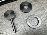 Brauer gunmetal edition inbouw wastafelkraan met inbouwdeel pvd 5-gm-004 - afbeelding 10 van  10