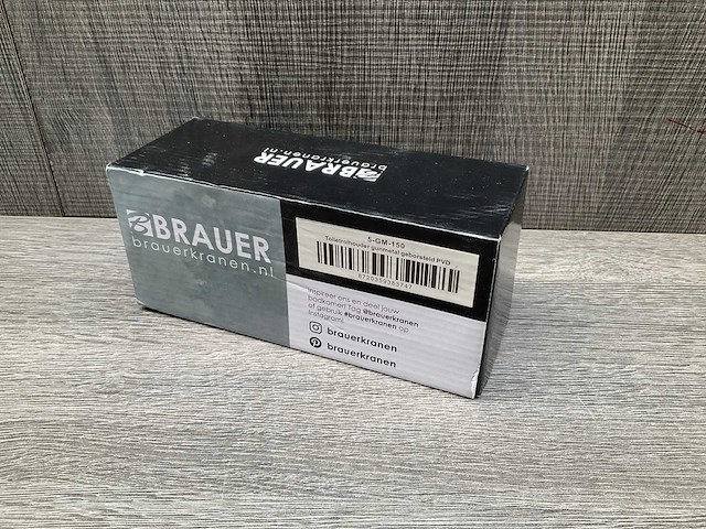 Brauer gunmetal edition toiletrolhouder pvd brushed gunmetal - afbeelding 4 van  4