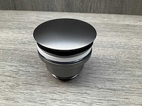 Brauer gunmetal edition wastafelplug always open pvd - afbeelding 2 van  4