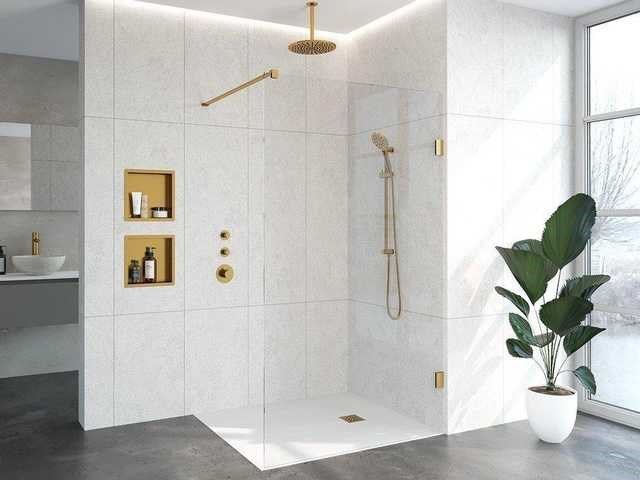 Brauer inloopdouche easy clean 90x200 cm - afbeelding 1 van  2