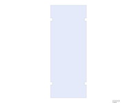 Brauer wand 80x200cm tweezijdige uitsparingen - afbeelding 1 van  1
