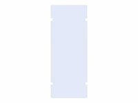 Brauer wand 90x200cm tweezijdige uitsparingen