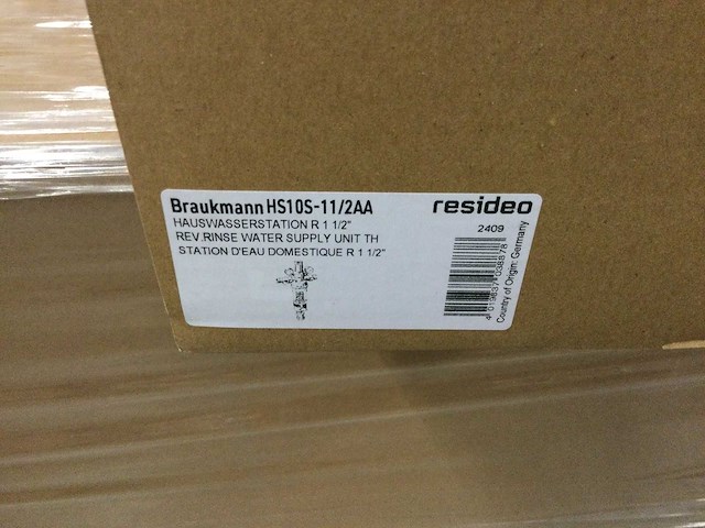 Braukmann - hs10s-11/2aa - waterfilter - afbeelding 3 van  5