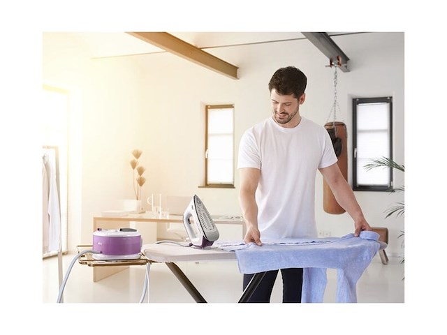 Braun carestyle compact stoomgenerator is 2144 vi 2400 w 1 5 l paars wit - afbeelding 4 van  5