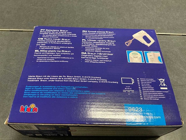 Braun klein handmixer babyspeelgoed (31x) - afbeelding 2 van  5