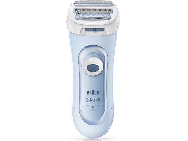 Braun ladyshaver silk-pil ls 5160 snoerloos wet & dry met 3 opzetstukken - afbeelding 4 van  4