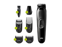 Braun mgk3225 all-in-one trimmer 3 baardtrimmer zwart - afbeelding 2 van  5