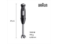 Braun multiquick 5 pro mq55.254m staafmixer zwart - afbeelding 3 van  6
