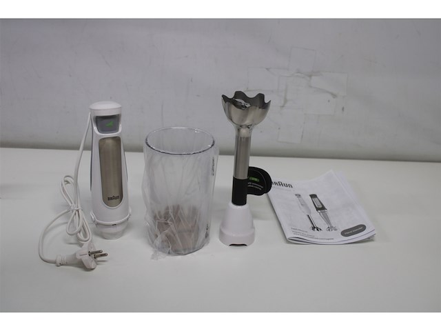 Braun multiquick 7 mq 7020wh staafmixer 1000 watt - afbeelding 4 van  4