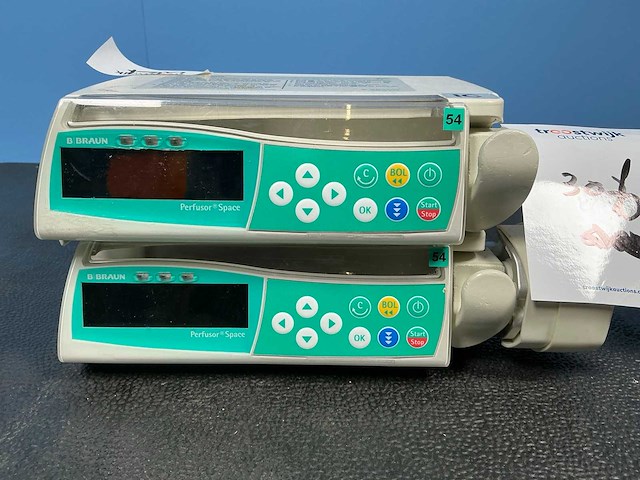 Braun perfusor space infusiepomp (2x) - afbeelding 2 van  3