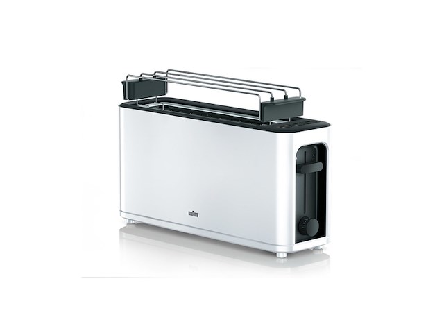 Braun purease ht 3110 wh broodrooster wit - afbeelding 2 van  4