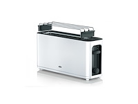 Braun purease ht 3110 wh broodrooster wit - afbeelding 2 van  4