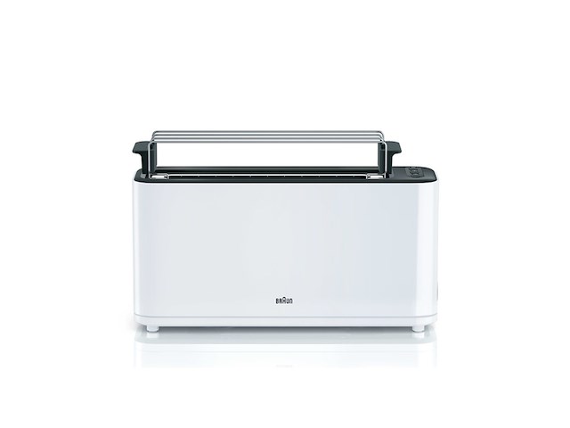 Braun purease ht 3110 wh broodrooster wit - afbeelding 3 van  4
