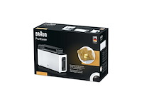 Braun purease ht 3110 wh broodrooster wit - afbeelding 4 van  4