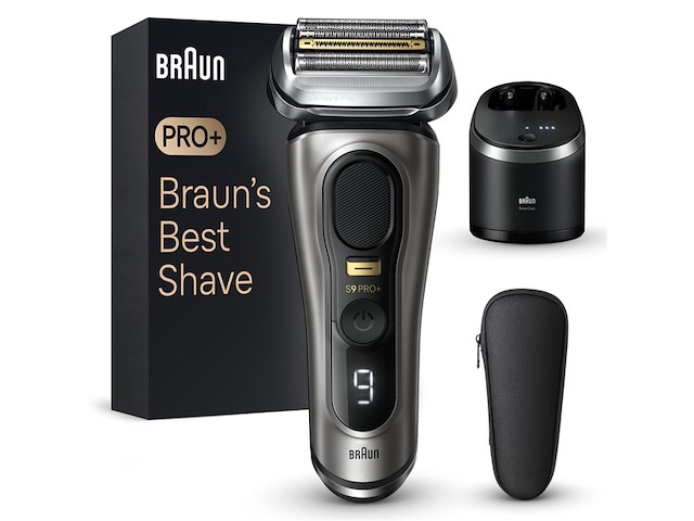 Braun series 9 pro+ 9565cc elektrisch scheerapparaat grafiet - afbeelding 1 van  4