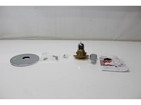 Bravat milano kantenklare set voor upvul en douchethermostaat chroom - afbeelding 2 van  3