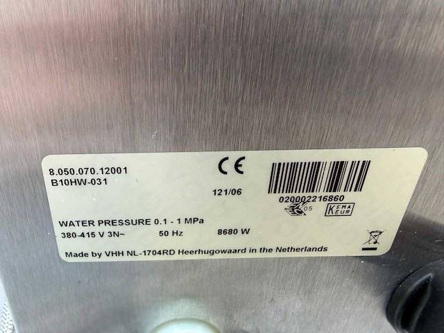 Bravilor - b 10hw - koffiemachine - afbeelding 3 van  3