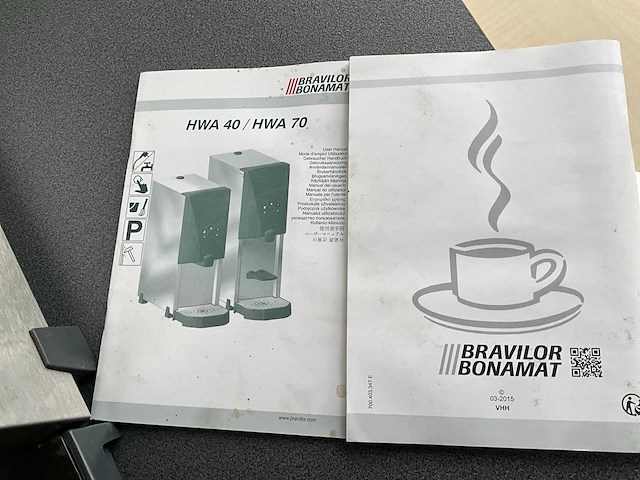 Bravilor. hwa 40 koffiemachine - afbeelding 7 van  7