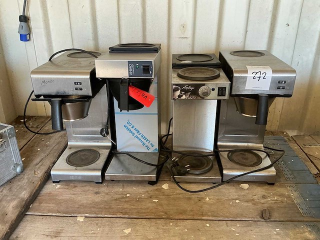 Bravilor koffiemachine (4x) - afbeelding 1 van  3