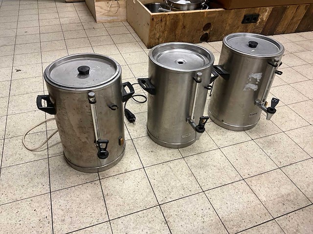 Bravilor warmhoudketels (3x) - afbeelding 1 van  6