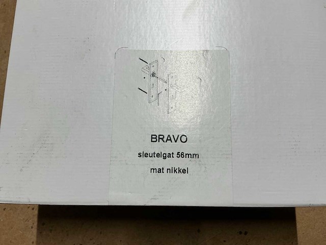 Bravo deurbeslag (5x) - afbeelding 3 van  3