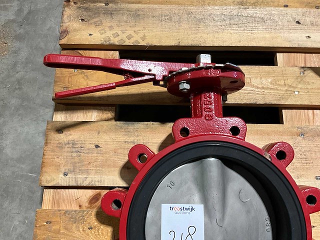 Bray dn250 mechanisch gestuurde vlinderklep - afbeelding 2 van  2