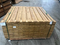 Breda grenen schutting 165x180 cm (17x) - afbeelding 2 van  5