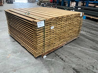 Breda grenen schutting 165x180 cm (17x) - afbeelding 4 van  5