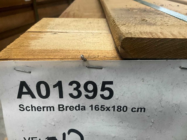 Breda grenen schutting 165x180 cm (17x) - afbeelding 5 van  5