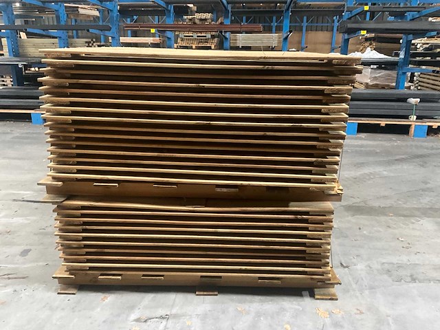 Breda grenen schutting 165x180 cm (25x) - afbeelding 4 van  7