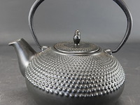 Bredemeijer zwarte steengoed lotus theepot - afbeelding 1 van  5