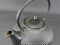 Bredemeijer zwarte steengoed lotus theepot - afbeelding 2 van  5