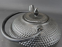 Bredemeijer zwarte steengoed lotus theepot - afbeelding 3 van  5