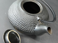 Bredemeijer zwarte steengoed lotus theepot - afbeelding 4 van  5