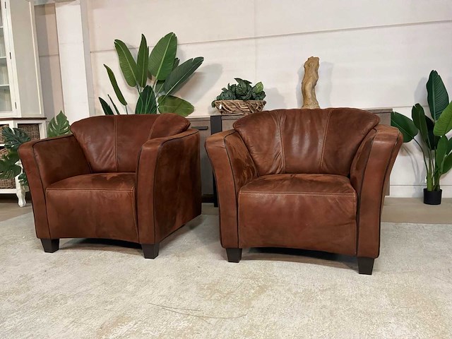 Bredford leren fauteuil - afbeelding 2 van  9