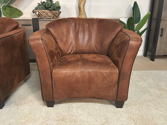 Bredford leren fauteuil - afbeelding 6 van  9