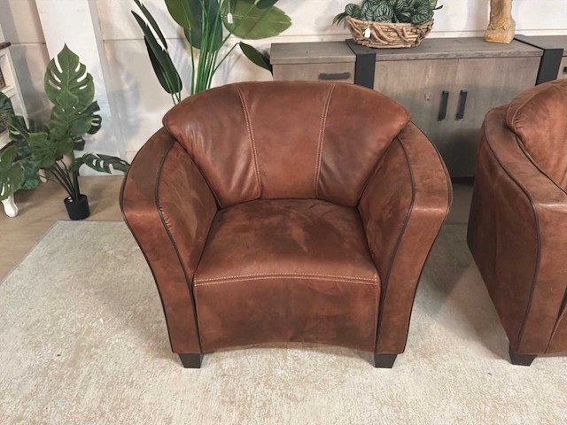 Bredford leren fauteuil - afbeelding 3 van  4