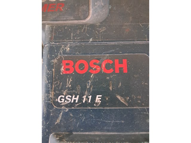 Breekhamer - 11kg - 230v - sds-max bosch, gsh 11 e, bouwjaar 2011 - afbeelding 5 van  6