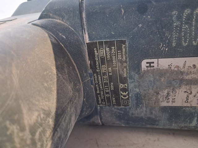 Breekhamer - 11kg - 230v - sds-max bosch, gsh 11 e, bouwjaar 2011 - afbeelding 2 van  13