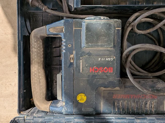 Breekhamer - 11kg - 230v - sds-max bosch, gsh 11 e, bouwjaar 2013 - afbeelding 3 van  5
